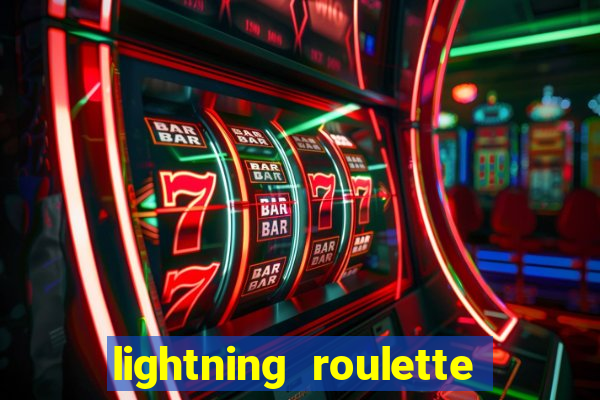 lightning roulette como jogar